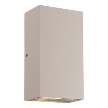 Nordlux - Επιτοίχιο φωτιστικό εξωτερικού χώρου LED ROLD LED/10,5W/230V 3000K IP54 κρεμ