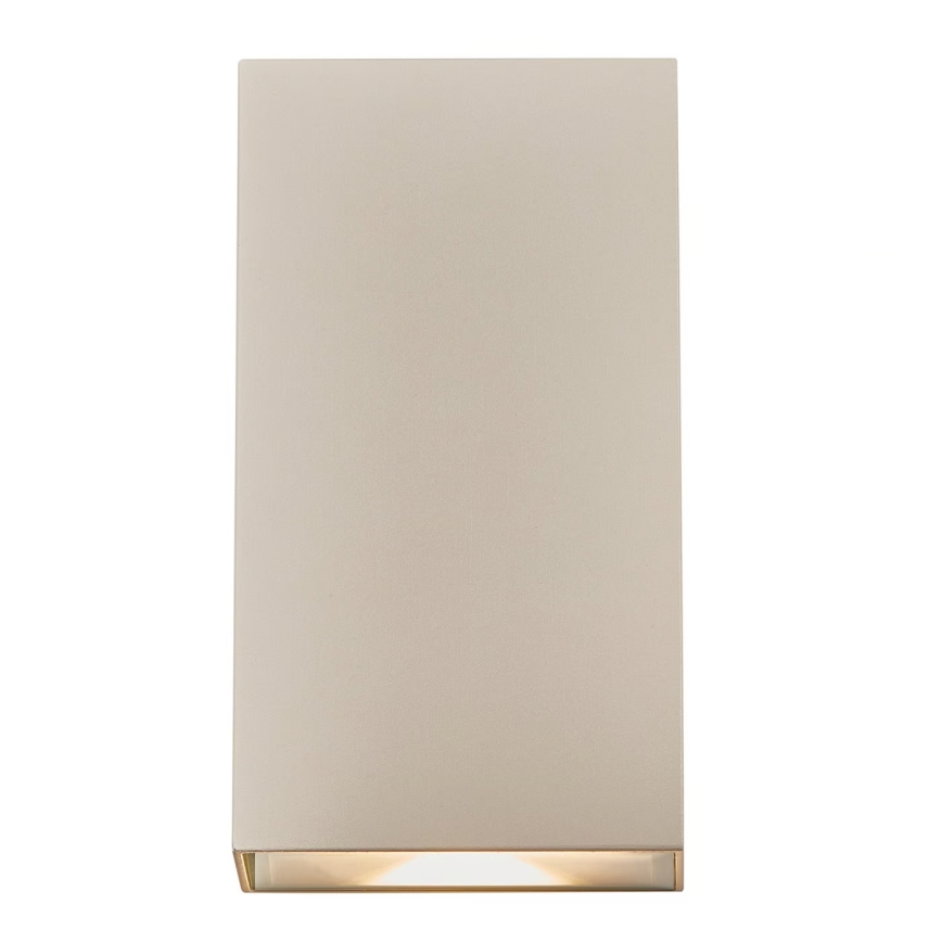 Nordlux - Επιτοίχιο φωτιστικό εξωτερικού χώρου LED ROLD LED/10,5W/230V 3000K IP54 κρεμ