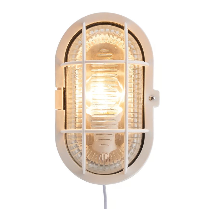 Nordlux - Επιτοίχιο φωτιστικό εξωτερικού χώρου SKOTLAMPE 1xE27/60W/230V IP44 λευκό