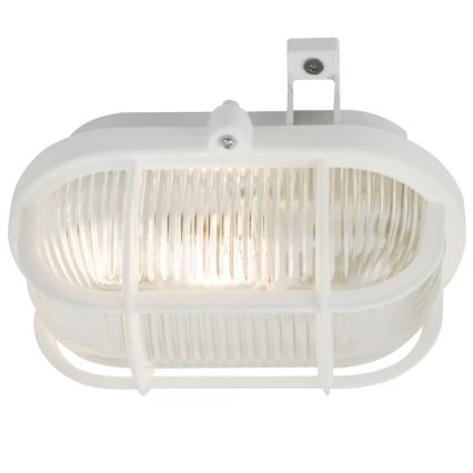 Nordlux - Επιτοίχιο φωτιστικό εξωτερικού χώρου SKOTLAMPE 1xE27/60W/230V IP44 λευκό
