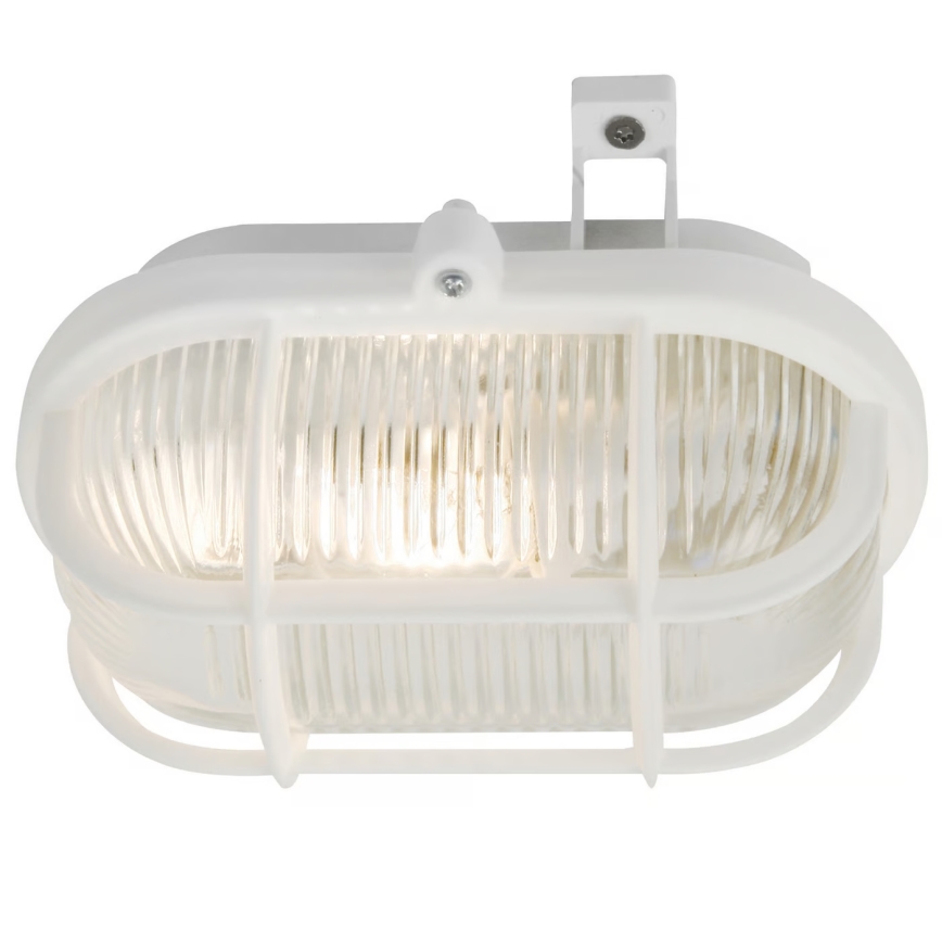Nordlux - Επιτοίχιο φωτιστικό εξωτερικού χώρου SKOTLAMPE 1xE27/60W/230V IP44 λευκό