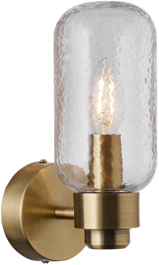 Nordlux - Επιτοίχιο φωτιστικό μπάνιου TUTAN 1xE14/25W/230V IP44 ορείχαλκος