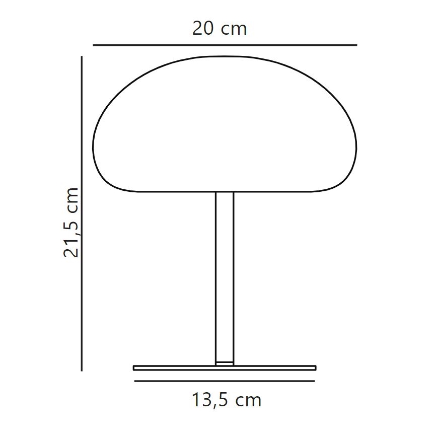 Nordlux - Επιτραπέζια λάμπα dimming LED εξωτερικού χώρου SPONGE LED/4,8W/3,7V IP65 4400 mAh