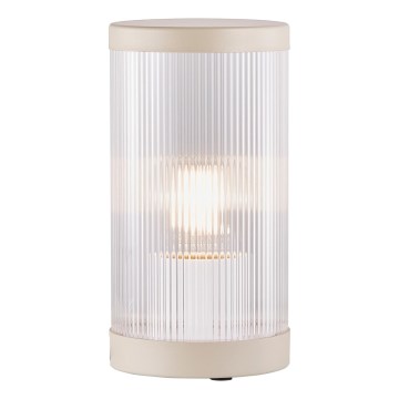Nordlux - Επιτραπέζια λάμπα εξωτερικού χώρου COUPAR 1xE27/25W/230V IP54 μπεζ