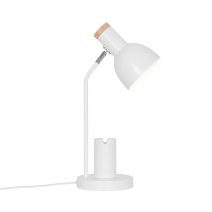 Nordlux - Επιτραπέζιο φωτιστικό DEVONE 1xE27/15W/230V λευκό