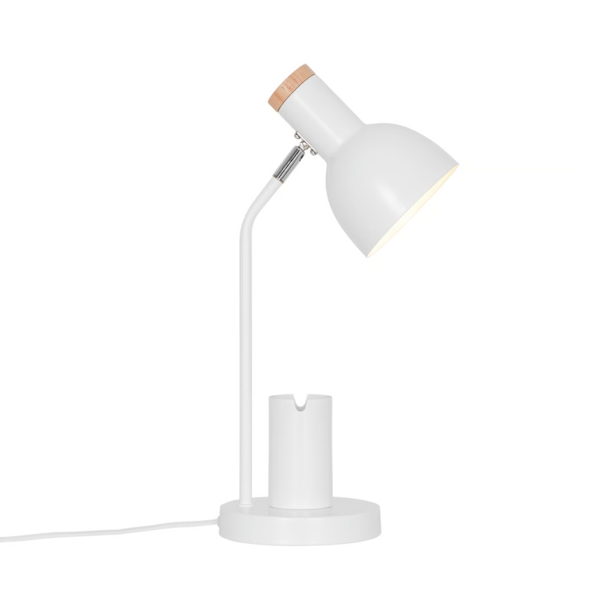Nordlux - Επιτραπέζιο φωτιστικό DEVONE 1xE27/15W/230V λευκό