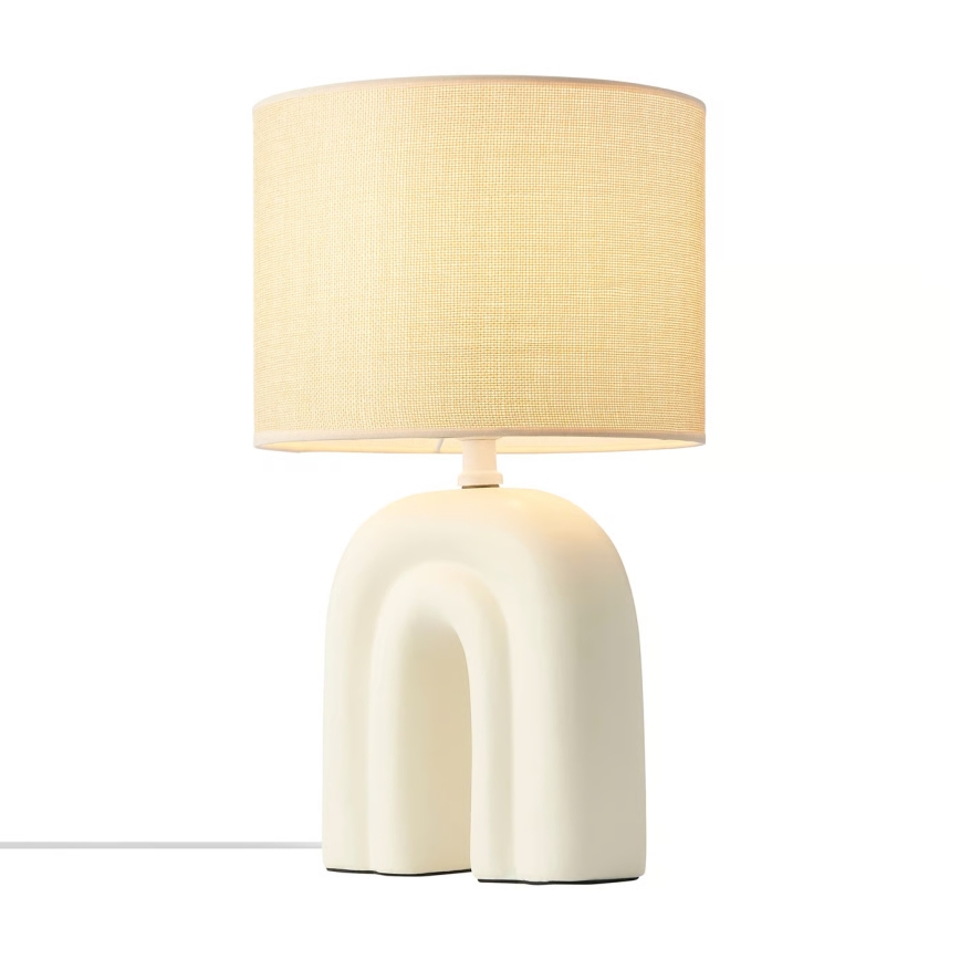 Nordlux - Επιτραπέζιο φωτιστικό HAZE 1xE27/40W/230V μπεζ