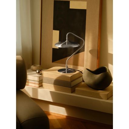 Nordlux - Επιτραπέζιο φωτιστικό LED ARTIST LED/15W/230V ανοξείδωτο