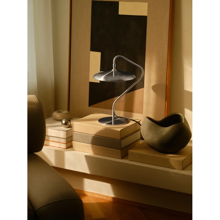 Nordlux - Επιτραπέζιο φωτιστικό LED ARTIST LED/15W/230V ανοξείδωτο