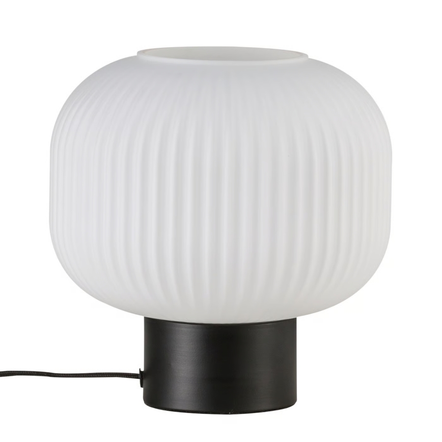 Nordlux - Επιτραπέζιο φωτιστικό MILFORD 1xE27/40W/230V μαύρο