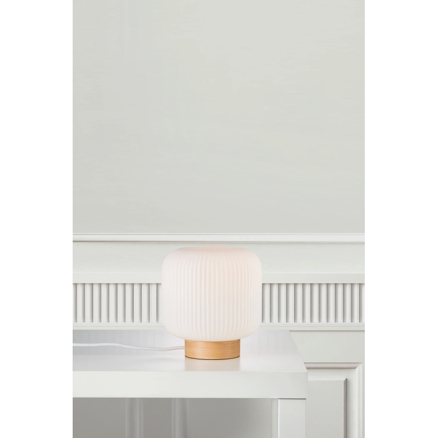 Nordlux - Επιτραπέζιο φωτιστικό MILFORD 1xE27/40W/230V μπεζ