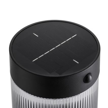 Nordlux - Ηλιακή λάμπα LED COUPAR LED/3,2W/5V 3000K IP44 μαύρο