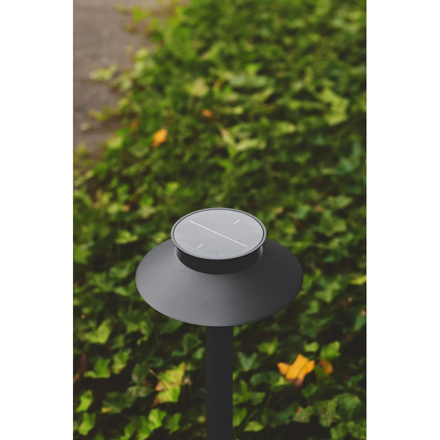 Nordlux - Ηλιακό φωτιστικό LED με αισθητήρα LED/5W/3,7V IP44 μαύρο