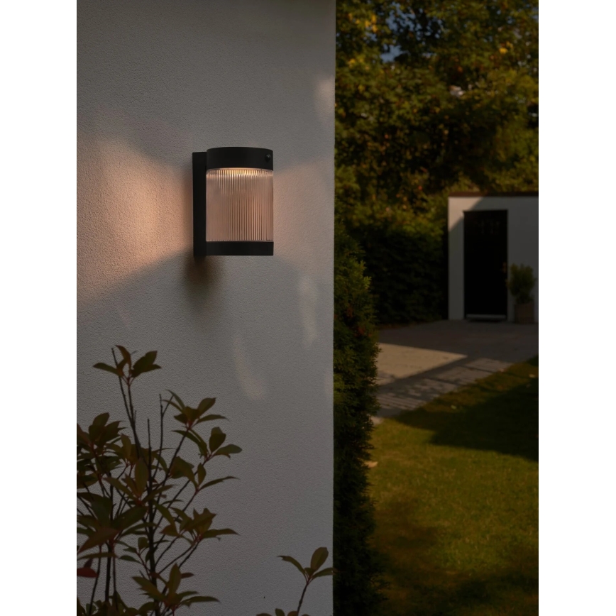 Nordlux - Ηλιακό φωτιστικό τοίχου LED με αισθητήρα COUPAR LED/3,2W/5V 3000K IP44