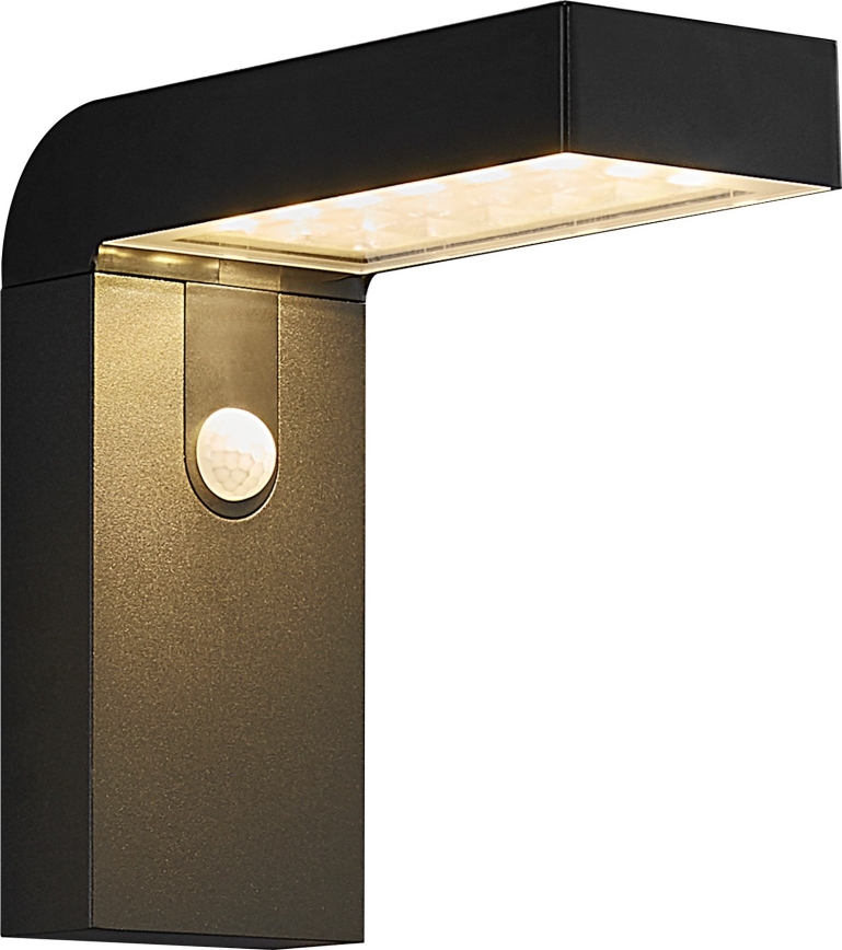 Nordlux - Ηλιακό φωτιστικό τοίχου LED με αισθητήρα ALYA LED/5W/3,7V IP44