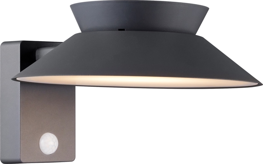 Nordlux - Ηλιακό φωτιστικό τοίχου LED με αισθητήρα JUSTINA LED/5W/3,7V IP44