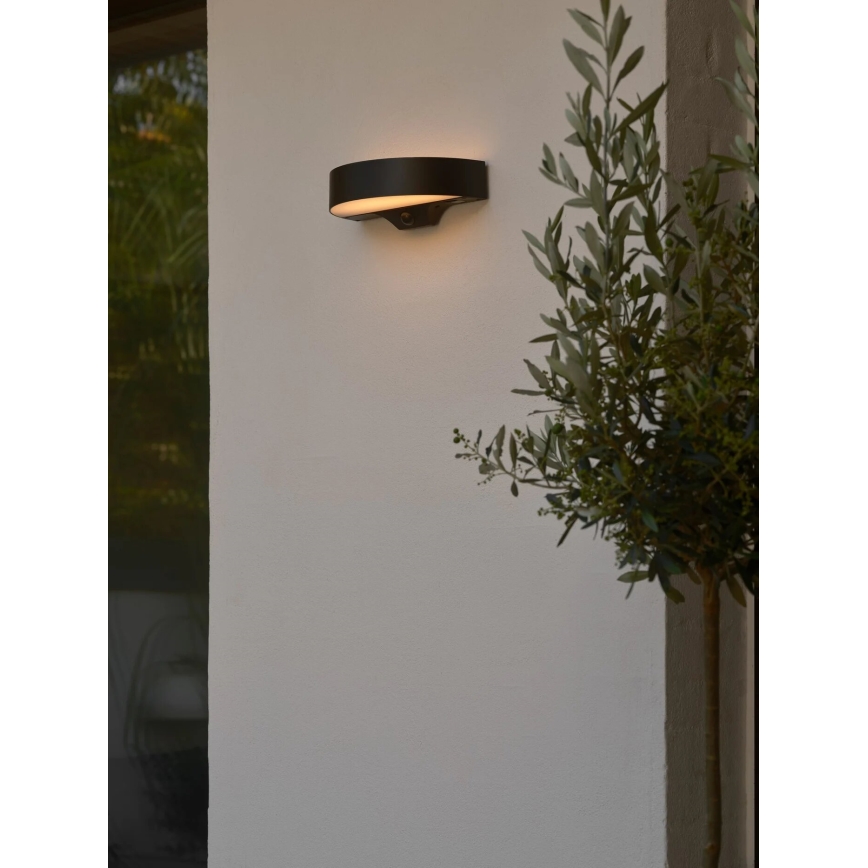Nordlux - Ηλιακό φωτιστικό τοίχου LED με αισθητήρα MONAY LED/5W/5V 3000K IP44