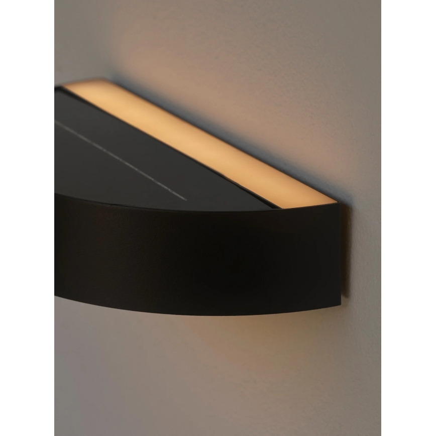 Nordlux - Ηλιακό φωτιστικό τοίχου LED με αισθητήρα MONAY LED/5W/5V 3000K IP44