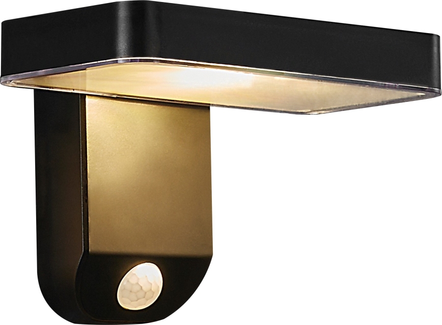Nordlux - Ηλιακό φωτιστικό τοίχου LED με αισθητήρα RICA LED/5W/3,7V IP44 γωνιακός