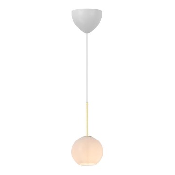 Nordlux - Κρεμαστό φωτιστικό FRANCA σε καλώδιο 1xE14/40W/230V λευκό