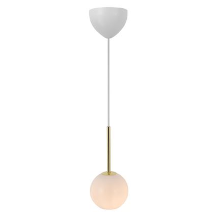Nordlux - Κρεμαστό φωτιστικό FRANCA σε καλώδιο 1xE14/40W/230V λευκό