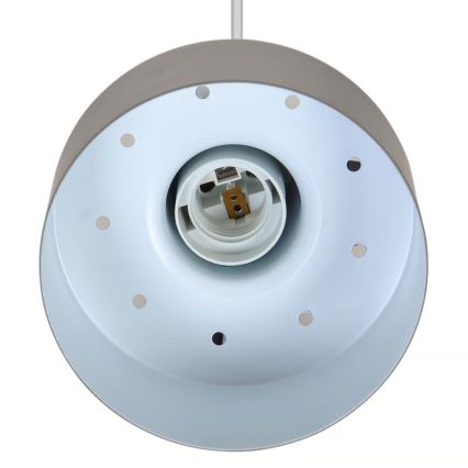 Nordlux - Κρεμαστό φωτιστικό MATIS 1xE27/40W/230V καφέ