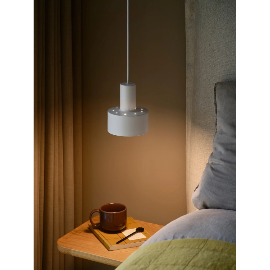 Nordlux - Κρεμαστό φωτιστικό MATIS 1xE27/40W/230V λευκό