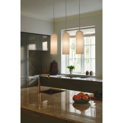 Nordlux - Κρεμαστό φωτιστικό MIELLA με καλώδιο 3xE27/25W/230V λευκό