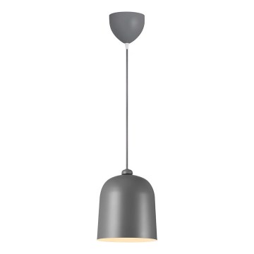 Nordlux - Κρεμαστό φωτιστικό με καλώδιο ANGLE 1xE27/25W/230V γκρι