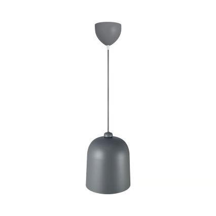 Nordlux - Κρεμαστό φωτιστικό με καλώδιο ANGLE 1xE27/25W/230V γκρι