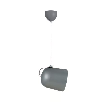 Nordlux - Κρεμαστό φωτιστικό με καλώδιο ANGLE 1xE27/25W/230V γκρι