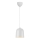 Nordlux - Κρεμαστό φωτιστικό με καλώδιο ANGLE 1xE27/25W/230V λευκό