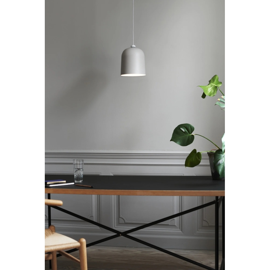 Nordlux - Κρεμαστό φωτιστικό με καλώδιο ANGLE 1xE27/25W/230V λευκό