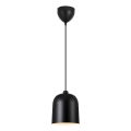 Nordlux - Κρεμαστό φωτιστικό με καλώδιο ANGLE 1xE27/25W/230V μαύρο