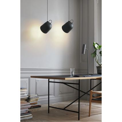 Nordlux - Κρεμαστό φωτιστικό με καλώδιο ANGLE 1xE27/25W/230V μαύρο