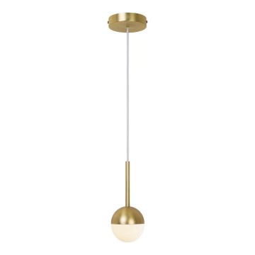 Nordlux - Κρεμαστό φωτιστικό με καλώδιο CONTINA 1xG9/5W/230V ορείχαλκος