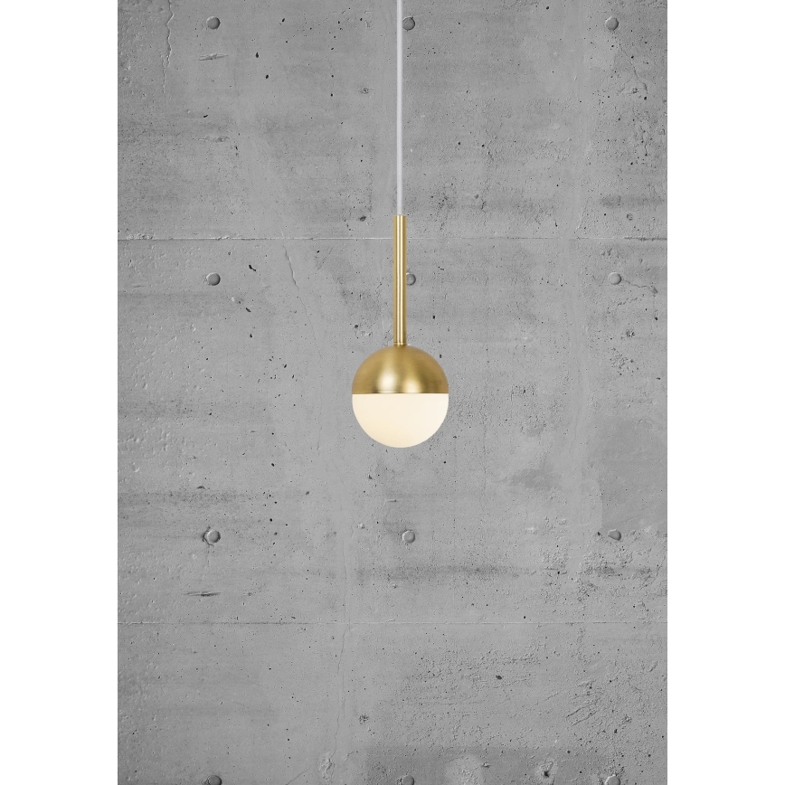 Nordlux - Κρεμαστό φωτιστικό με καλώδιο CONTINA 1xG9/5W/230V ορείχαλκος