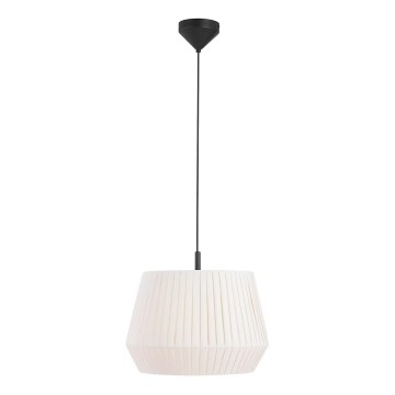 Nordlux - Κρεμαστό φωτιστικό με καλώδιο DICTE 1xE27/60W/230V διάμ. 40 cm λευκό