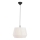 Nordlux - Κρεμαστό φωτιστικό με καλώδιο DICTE 1xE27/60W/230V διάμ. 40 cm λευκό