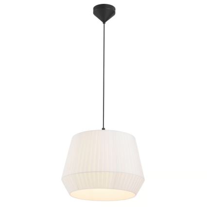 Nordlux - Κρεμαστό φωτιστικό με καλώδιο DICTE 1xE27/60W/230V διάμ. 40 cm λευκό