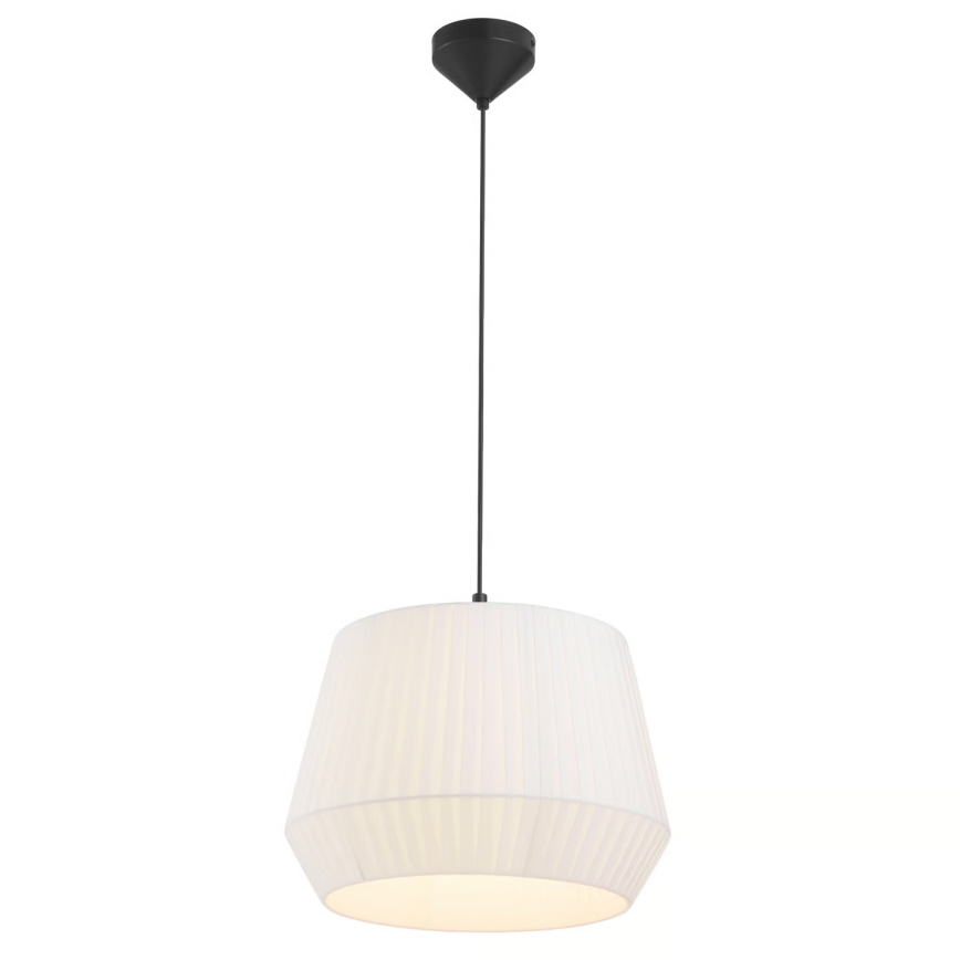 Nordlux - Κρεμαστό φωτιστικό με καλώδιο DICTE 1xE27/60W/230V διάμ. 40 cm λευκό
