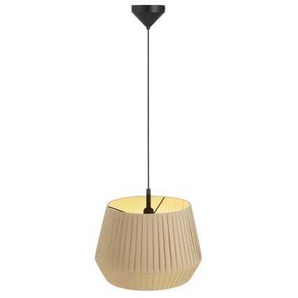Nordlux - Κρεμαστό φωτιστικό με καλώδιο DICTE 1xE27/60W/230V διάμ. 40 cm μπεζ