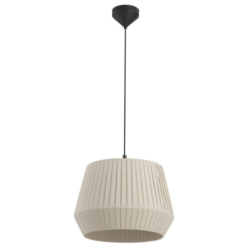 Nordlux - Κρεμαστό φωτιστικό με καλώδιο DICTE 1xE27/60W/230V διάμ. 40 cm μπεζ