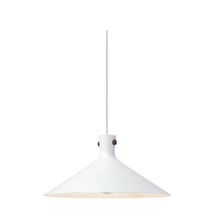 Nordlux - Κρεμαστό φωτιστικό με καλώδιο DORINA 1xE27/60W/230V λευκό