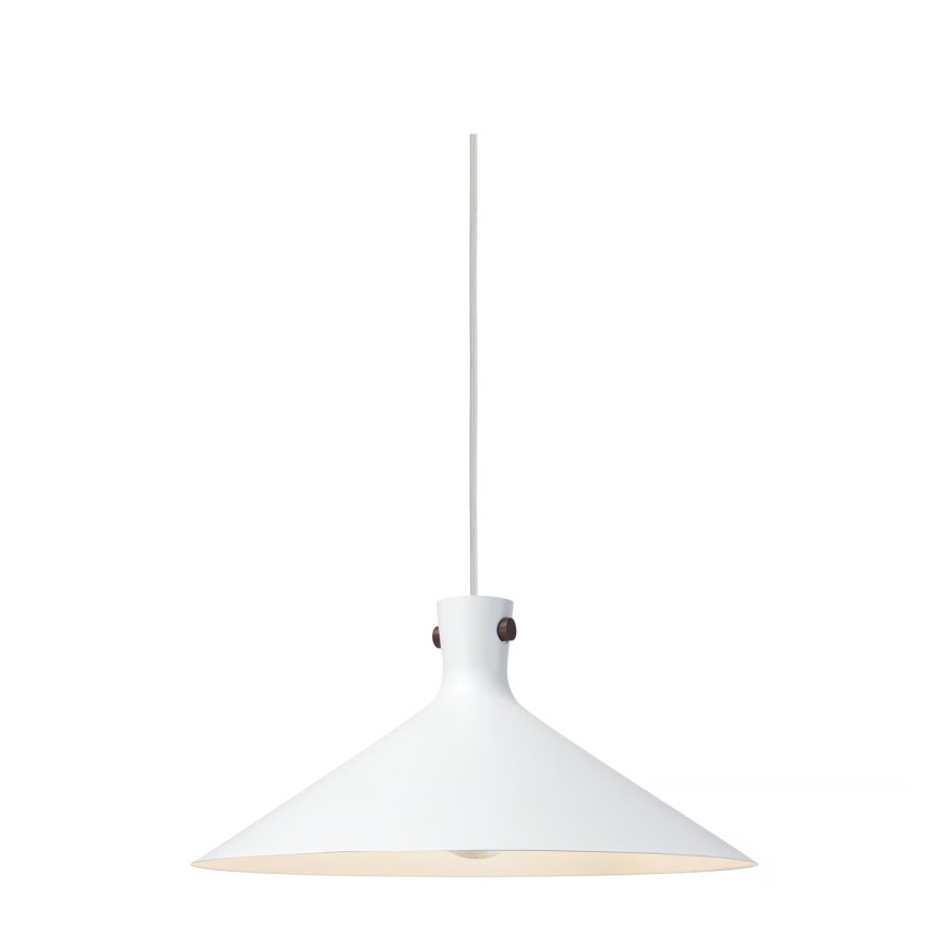 Nordlux - Κρεμαστό φωτιστικό με καλώδιο DORINA 1xE27/60W/230V λευκό