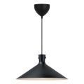 Nordlux - Κρεμαστό φωτιστικό με καλώδιο DORINA 1xE27/60W/230V μαύρο