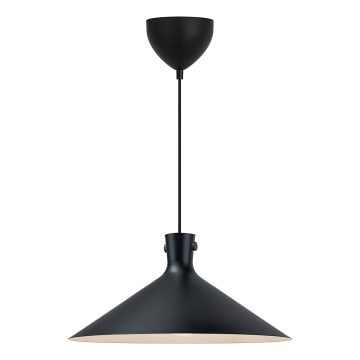 Nordlux - Κρεμαστό φωτιστικό με καλώδιο DORINA 1xE27/60W/230V μαύρο