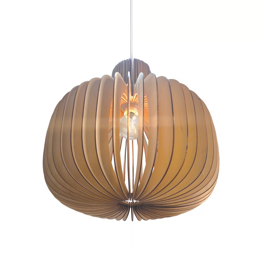 Nordlux - Κρεμαστό φωτιστικό με καλώδιο HAZO 1xE27/60W/230V μπεζ