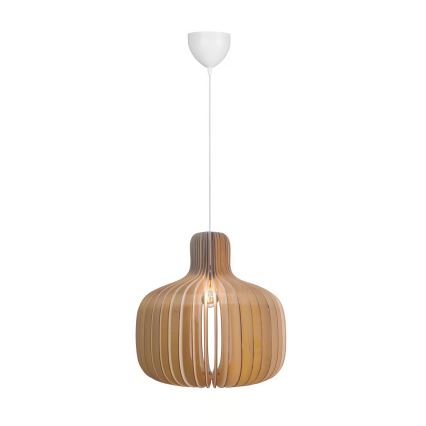 Nordlux - Κρεμαστό φωτιστικό με καλώδιο HAZO 1xE27/60W/230V μπεζ