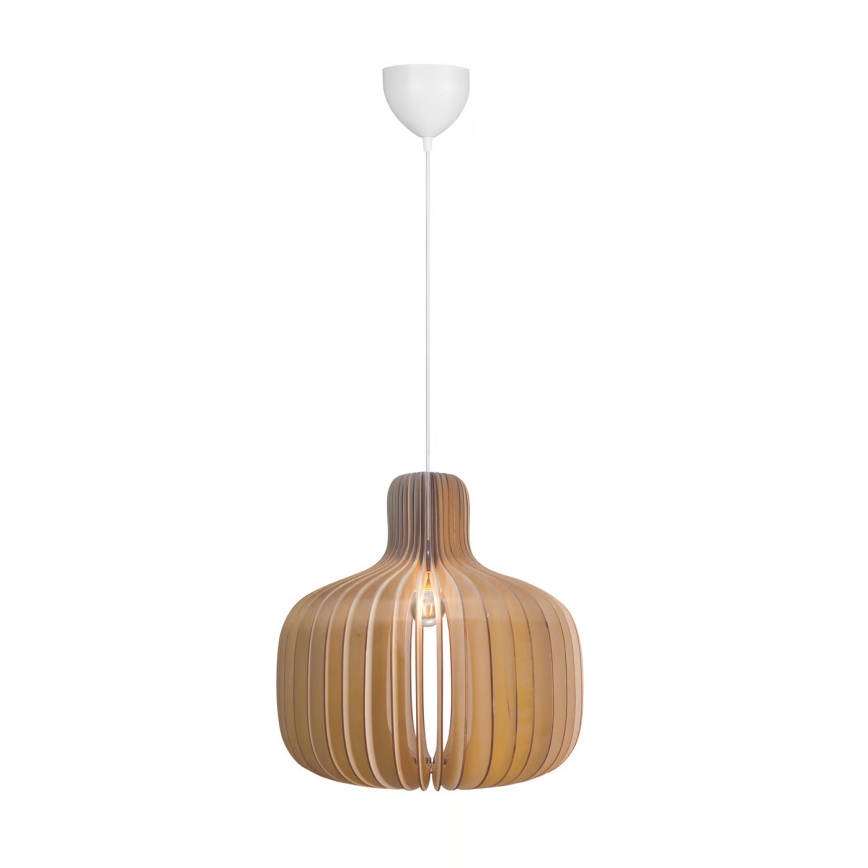 Nordlux - Κρεμαστό φωτιστικό με καλώδιο HAZO 1xE27/60W/230V μπεζ